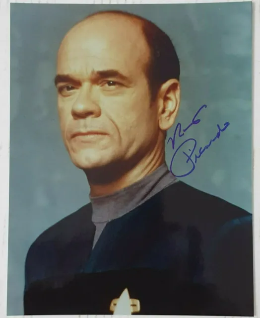 Star Treks Robert Picardo Personally Signed / Autographed Photo from Conventions