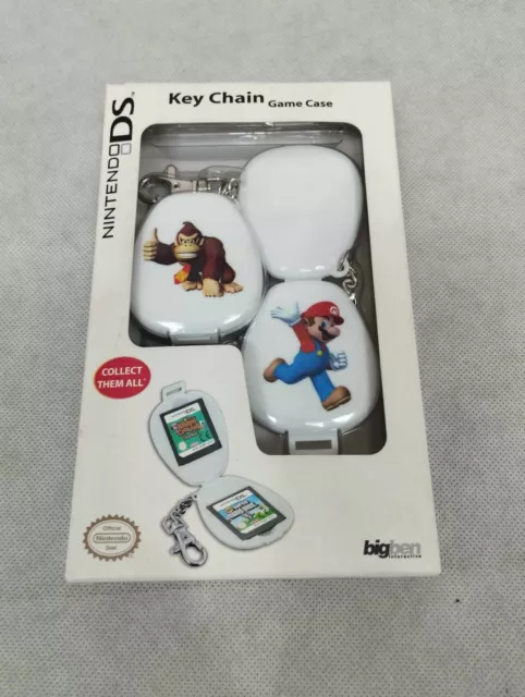 Porte clé Mario Donkey Kong rangement 2 jeux Neuf Nintendo DS