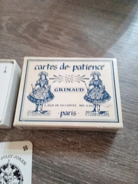 Cartes à jouer tarot français vintage. Grimaud. Téléchargement