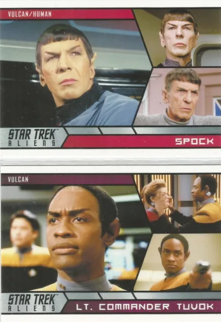 Star Trek Aliens 2014 - Complete 100 Card Base Set