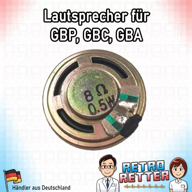 🔊 GAME BOY Color Ersatz Lautsprecher Sound - GBC Gameboy Audio Speaker Replace