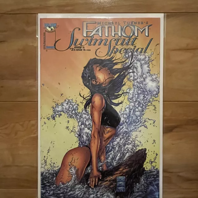 Fathom Swimsuit Special #1 Top Cow Image Comics 1999 Michael Turner Waifu Key