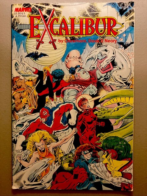 EXCALIBUR (1988) Special  2nd Printing NEWSSTAND VARIANT, Marvel Comics