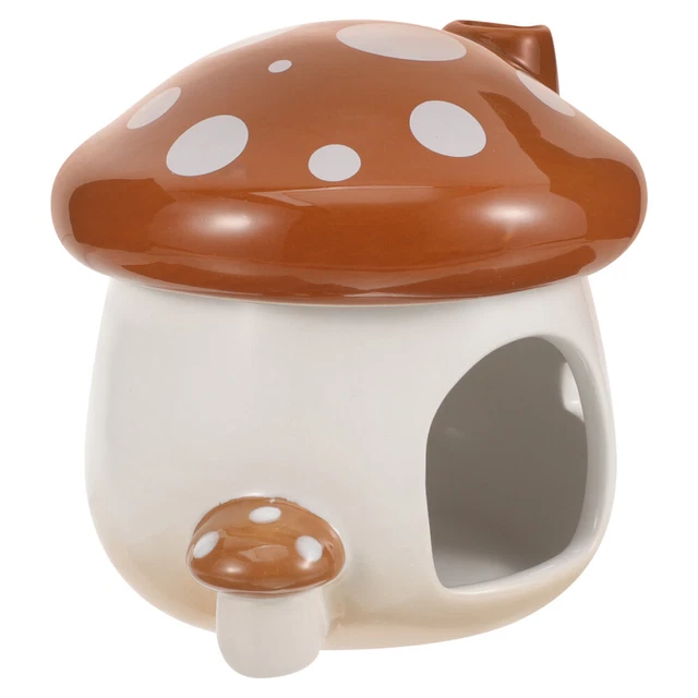 Ciotole Ceramica Per Criceti 2PCS - Design Frutta, 8x4 Cm, Per Animali Piccoli Come Ricci E Uccelli - Foto 6