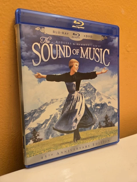 THE SOUND OF Music Blu-ray 1965 Rodgers & Hammerstein 2 DISC set *READ ...