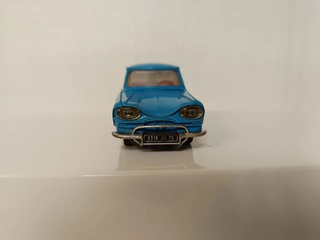 ANCIENNE NOREV PLASTIQUE N.2 Citroën Ami 6 Break Échelle 1/43 Ème EUR