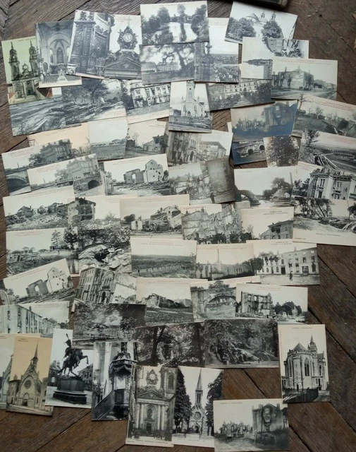 Lot De 58 Cpa+Cartes Photo De Luneville - Meurthe Et Moselle-54 - Non Voyagees -