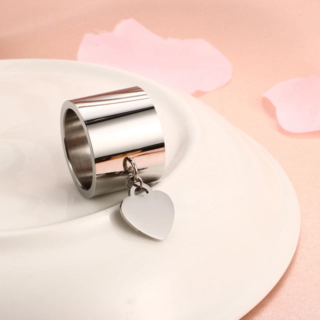 BAGUE NEUVE BRELOQUE MEDAILLE PAMPILLE PLAQUÉ OR TAILLES AU CHOIX - Foto 2