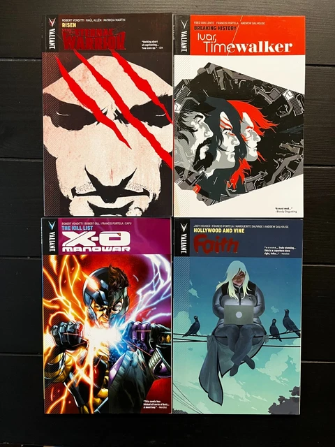 Valiant TPB lot - X-O Manowar, Eternal Warrior, Ivar Timewalker, Faith