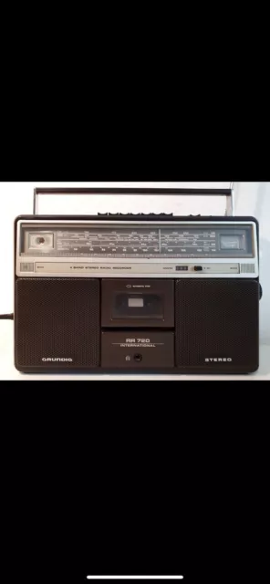 Stereo Radio Grundig RR720 Kassettenteil