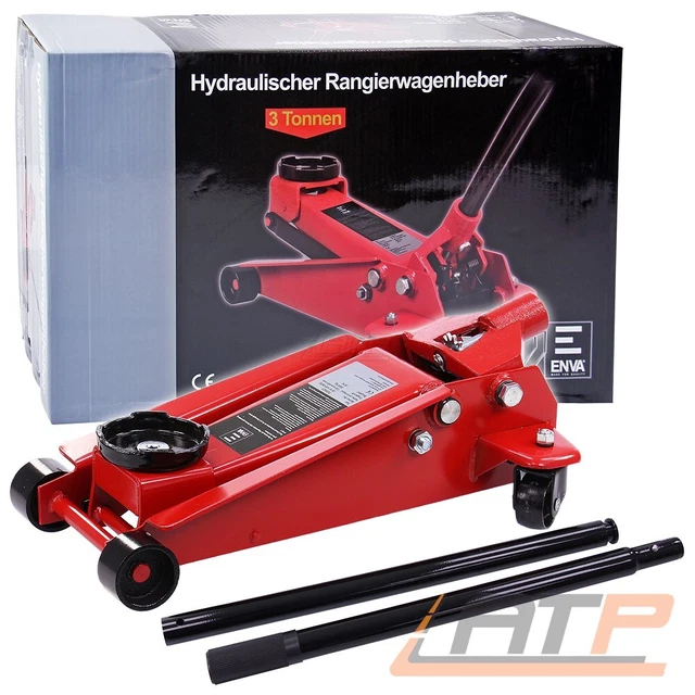 GENTOR 3T – Hydraulisch & Flach In Olivgrün
