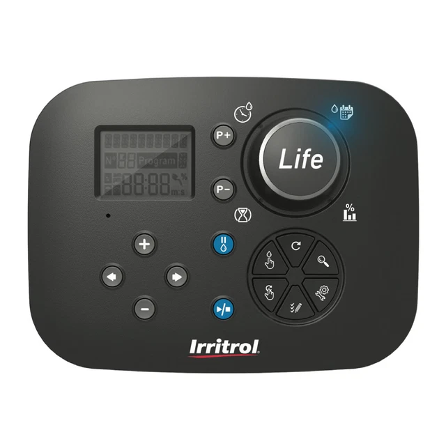 Programmatore Centralina Irrigazione 4 Stazioni Trasformatore Irritrol Life-4