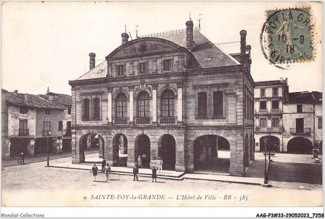 AAGP3-33-0218- SAINTE-FOY-LA-GRANDE - l'hôtel de ville