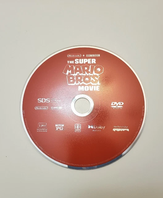 THE SUPER MARIO Bros Movie (DVD, 2023) NEW Chris Pratt DISC ONLY No Case!!! £9.34 PicClick UK THE SUPER MARIO Bros Movie (DVD, 2023) NEW Chris Pratt DISC ONLY No Case!!! £9.34 PicClick UK
