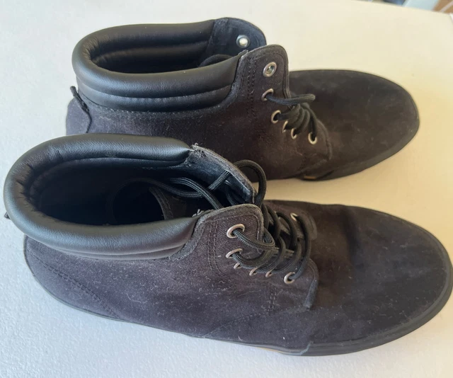 DR MARTENS EASON Mid Ankle Navy Canvas Chukka Monkey Boots Size Uk 5 Eu 38 59.99 PicClick UK