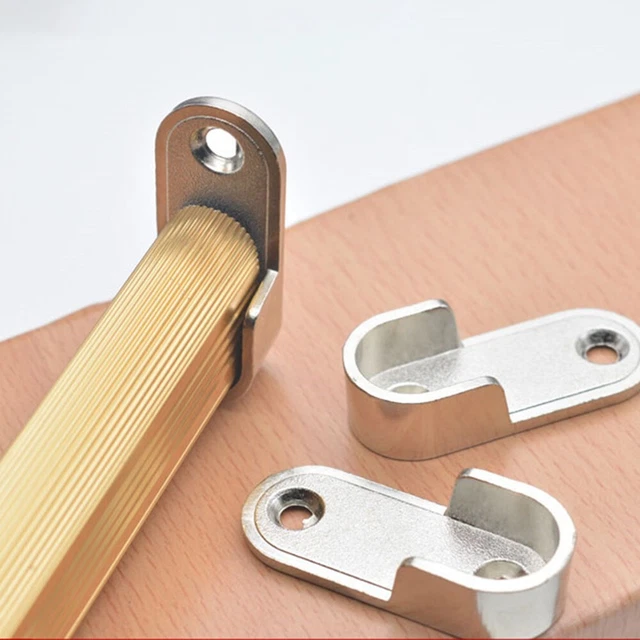 Soportes de armario duraderos para casa soporte para perchas barra y percha de plata