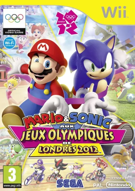 Jeu WII Mario & Sonic aux Jeux Olympiques de Londres 2012