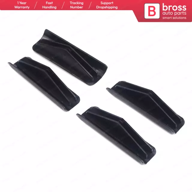 Bross BCF5023 4 piezas soporte de ventana Clips grandes para Peugeot Citroen