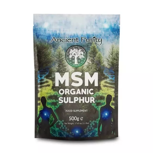 MSM Organic Sulphur / Life-Force / Restore / Regenerate /Repair / 500 gr