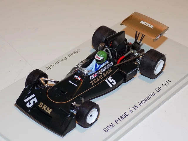 Miniature Spark 1/43 - BRM P160E - Niki Lauda - GP Belgique Zolder 1973 - Collection