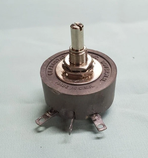 Clarostat 3350-890500-1531 140619, 8 Ohm, Rheostat 