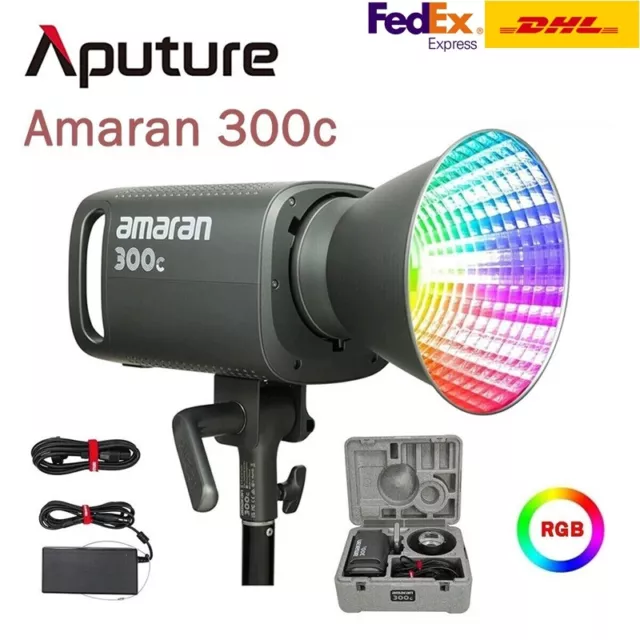 Amaran 300C RGBWW LED Video Light 300W Bi-Color 2500K-7500K Continuous Light