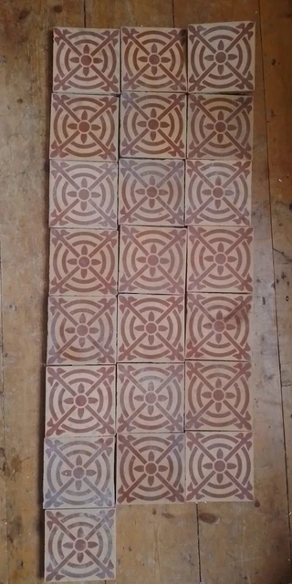 22 Victorian gothic floor tiles
