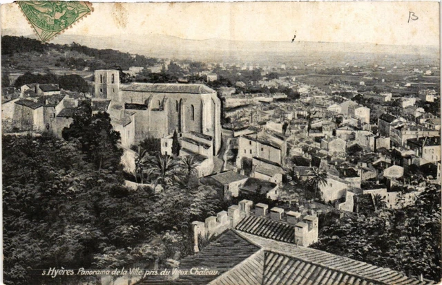 CPA HYERES - Panorama of the City taken from the Old Castle (635363)