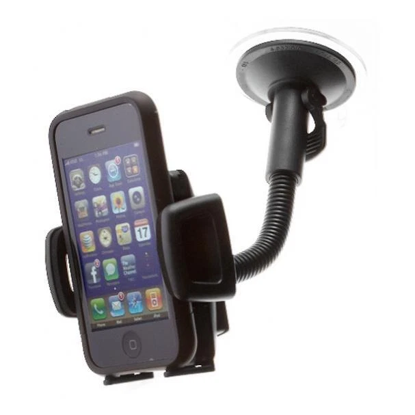 CAR MOUNT WINDSHIELD HOLDER GLASS CRADLE SWIVEL DOCK SUCTION for PHONES