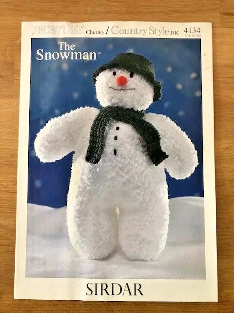 THE SNOWMAN - Pub. SIRDAR - P/B - 1999 - £3.25 UK POST