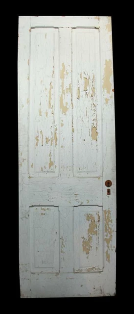 Antique 4 Pane Passage Door 88.5 x 30