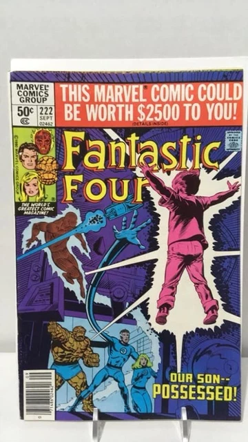 6831: Marvel Comics Fantastic four #222 Fine Grade