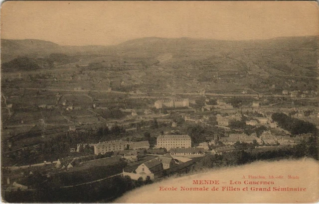 Carte Postale Ancienne Fournels Lozère (48) – Vue D'ensemble – Années 1900