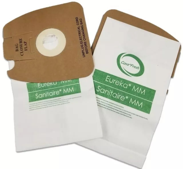 40 Eureka Style MM Mighty Mite Micro Lined Canister Vacuum Bags 60295B 60296