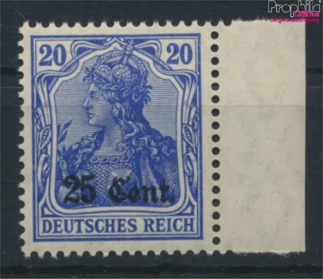 Briefmarken Etappengebiet West 1916 Mi 6a II postfrisch (9774874