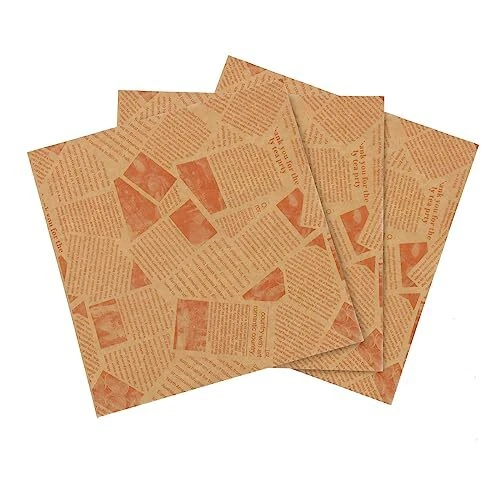 100 Sheets Deli Paper Dry Wax 12x12In Greaseproof Food Wrapping Paper Greasep...
