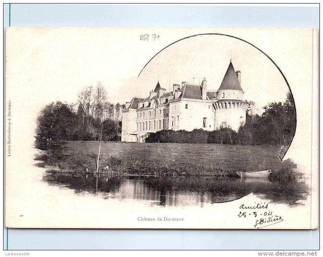 51 DORMANS - le chateau,