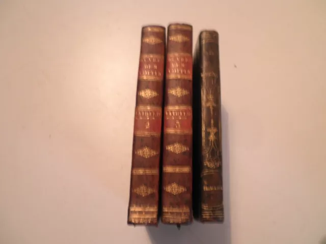 Oeuvres de Madame Cottin: lot de 3 livres reliés.