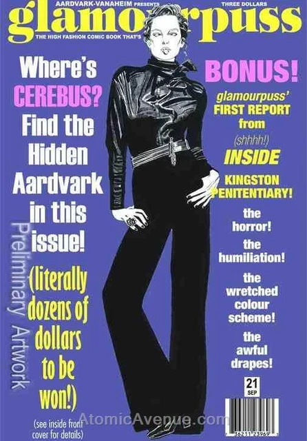 Glamourpuss #21 VF/NM; Aardvark-Vanaheim | Dave Sim - we combine shipping