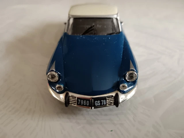 Modèle Réduit Norev 1/43 : Citroën DS 21 Le Dandy Chapron - Bleu Marine