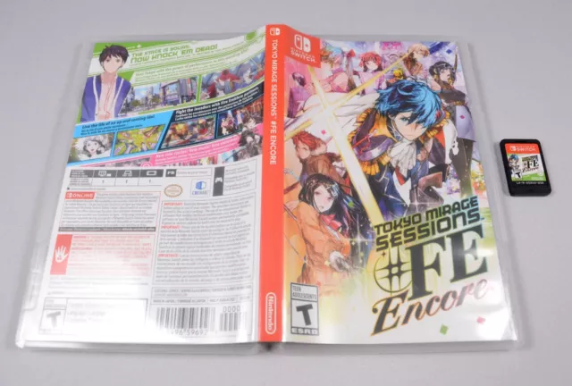 TOKYO MIRAGE SESSIONS FE ENCORE COMPLETE CIB Excellent Nintendo Switch Tested