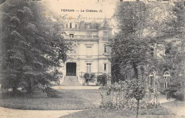 Cpa 95 Persan Le Chateau