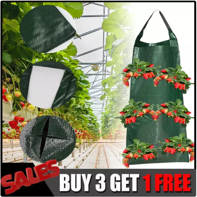 Multifunction Hanging Tomato Potato Grow Bag Upside Down Fruit Flower Plant Bags