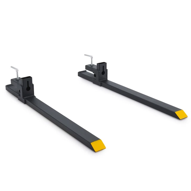 60 Inch Clamp on Pallet Forks for Tractor Bucket Loader Skid Steer 4000 lbs