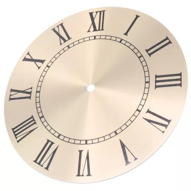 Roman Numeral Style Aluminium Wall Clock Dial Face Replacement 95 Inches