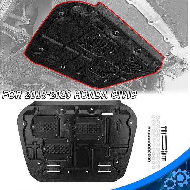 ENGINE SPLASH SHIELD Guard Under Cover Mudguard For Honda Civic 182020