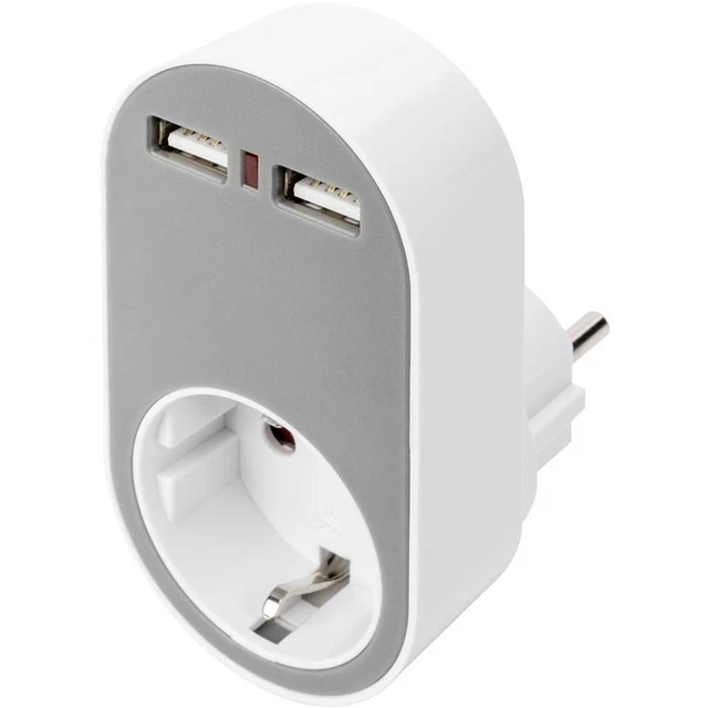 Digitus DIGITUS DA-70617 Adaptateur pour prise murale Courant de sortie (max.)