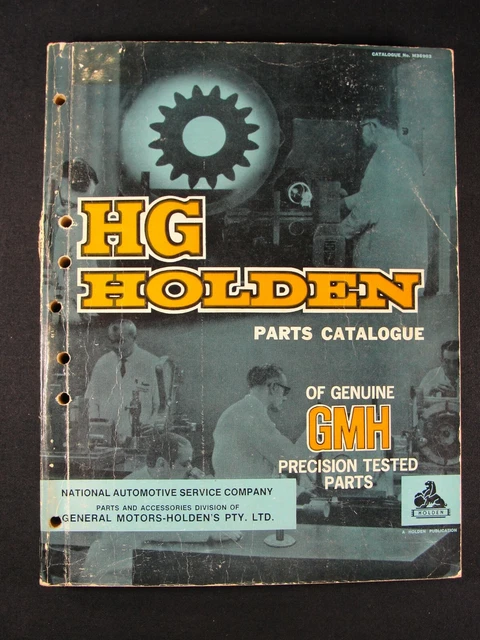 HOLDEN 48 50 FJ FE FC FB Master Parts Catalogue Nasco GMH RARE No M32662  Vintage $395.00 - PicClick AU