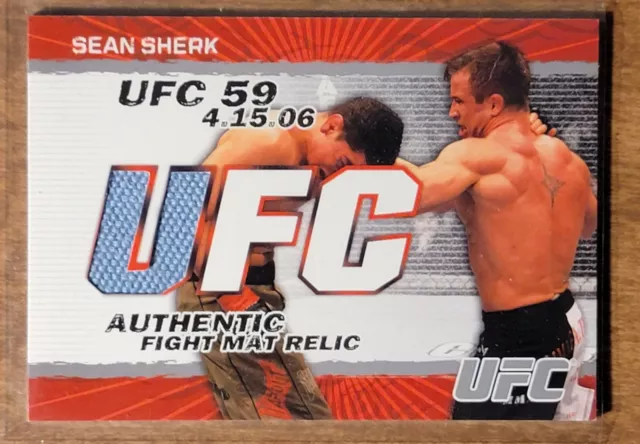 2009 Topps UFC Authentic Fight Mat Lot Patrick Cote, Tyson Griffin, Sean Sherk