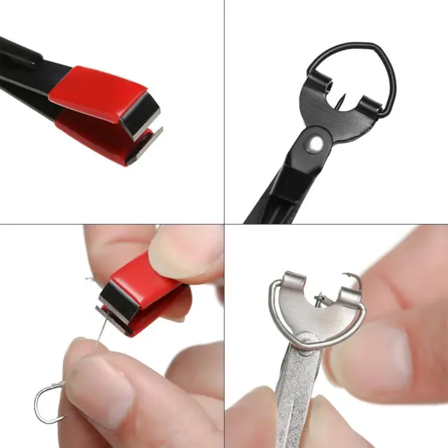 QUICK KNOT TYING Tool Line Cutter Fly Fishing Clippers Fast Hook Nail  Knotter $14.74 - PicClick AU